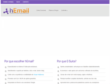 Tablet Screenshot of hemail.com.br